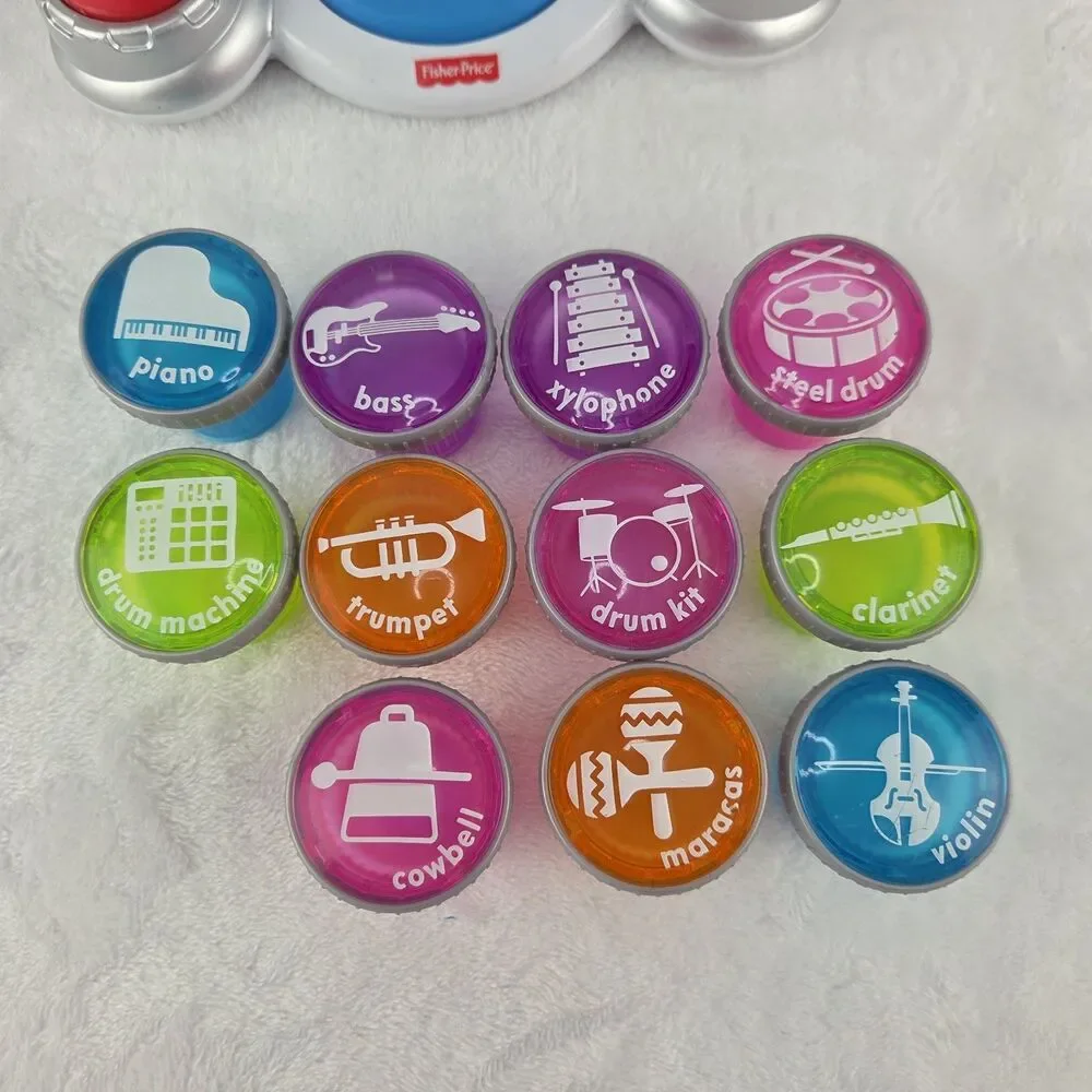 Fisher Price Think & Learn Rocktopus Music Octopus 11 Instruments Tested Works